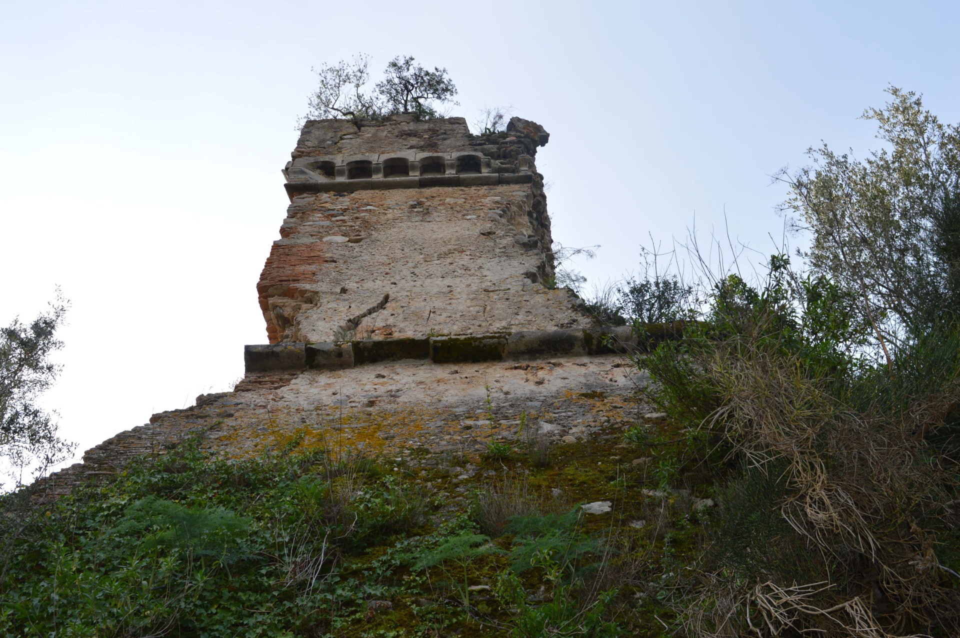 Particolare di una delle torri del Castello